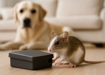 Bli av med möss hemma utan att riskera hundens hälsa